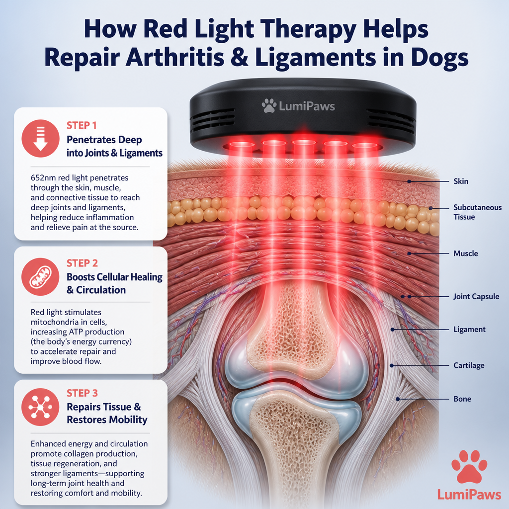 LumiPaws™ Red Light Sleeve